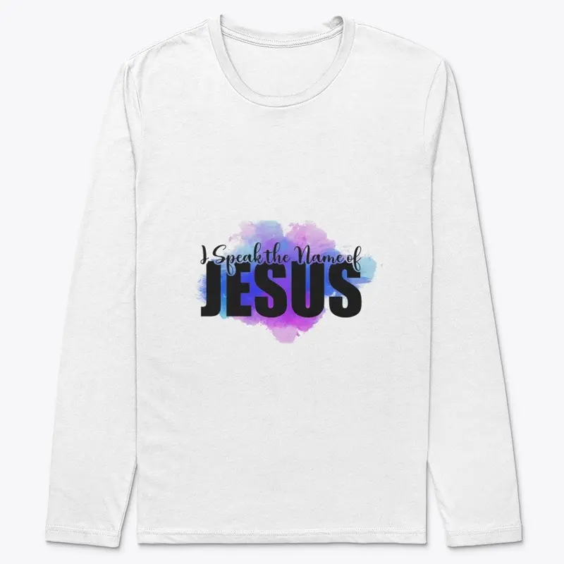 I Speak the Name of Jesus - Color