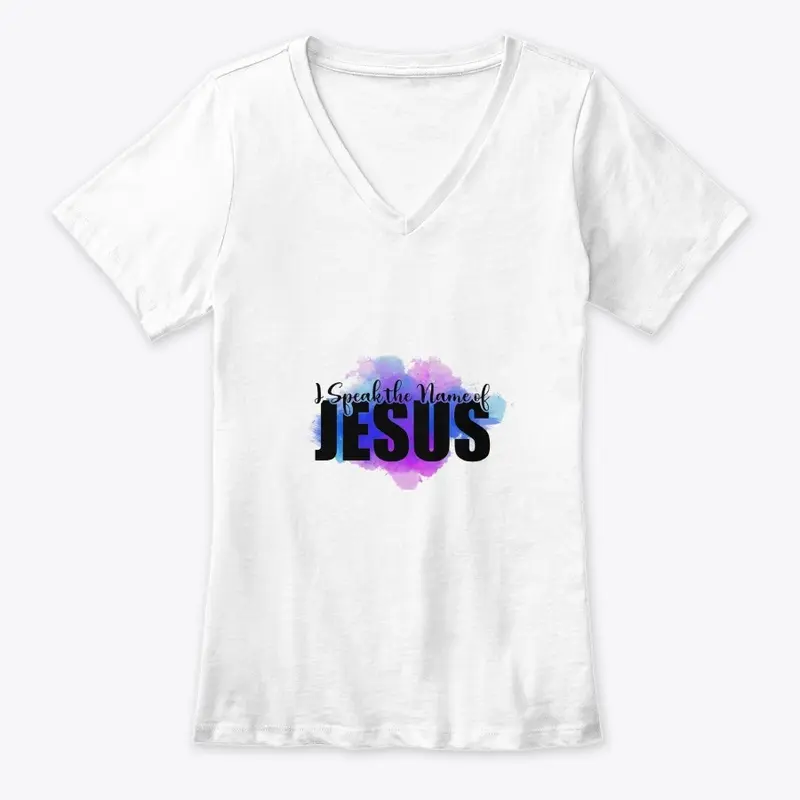 I Speak the Name of Jesus - Color