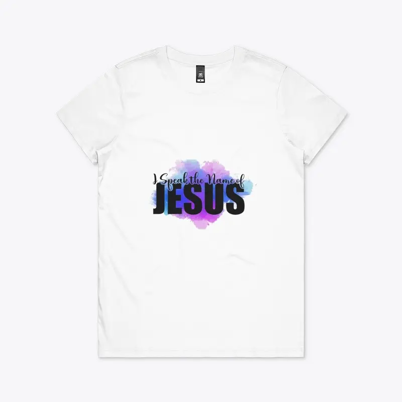 I Speak the Name of Jesus - Color