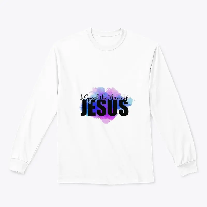 I Speak the Name of Jesus - Color